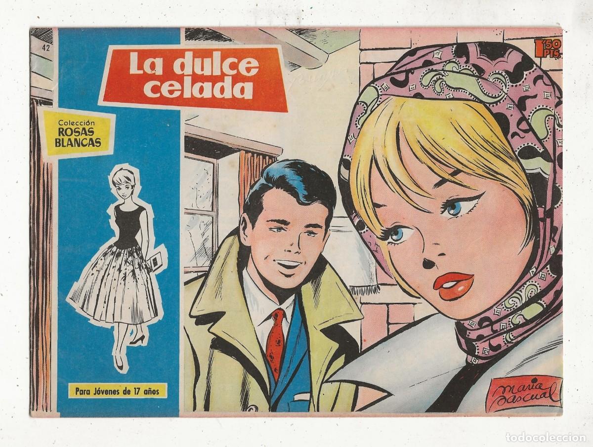 Tebeos: ROSAS BLANCAS N&ordm; 42 - LA DULCE CELADA - TORAY 1958 - Foto 1