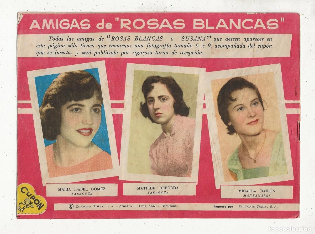 Tebeos: ROSAS BLANCAS N&ordm; 46 - EL INT&Eacute;RPRETE - TORAY 1958 - Foto 2