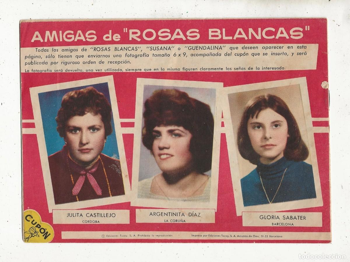 Tebeos: ROSAS BLANCAS N&ordm; 88 - NADA IMPORTA - TORAY 1958 - Foto 2