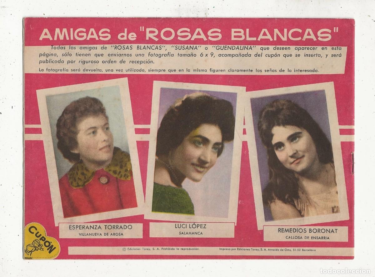 Tebeos: ROSAS BLANCAS N&ordm; 98 - DECEPCIONADA - TORAY 1958 - Foto 2
