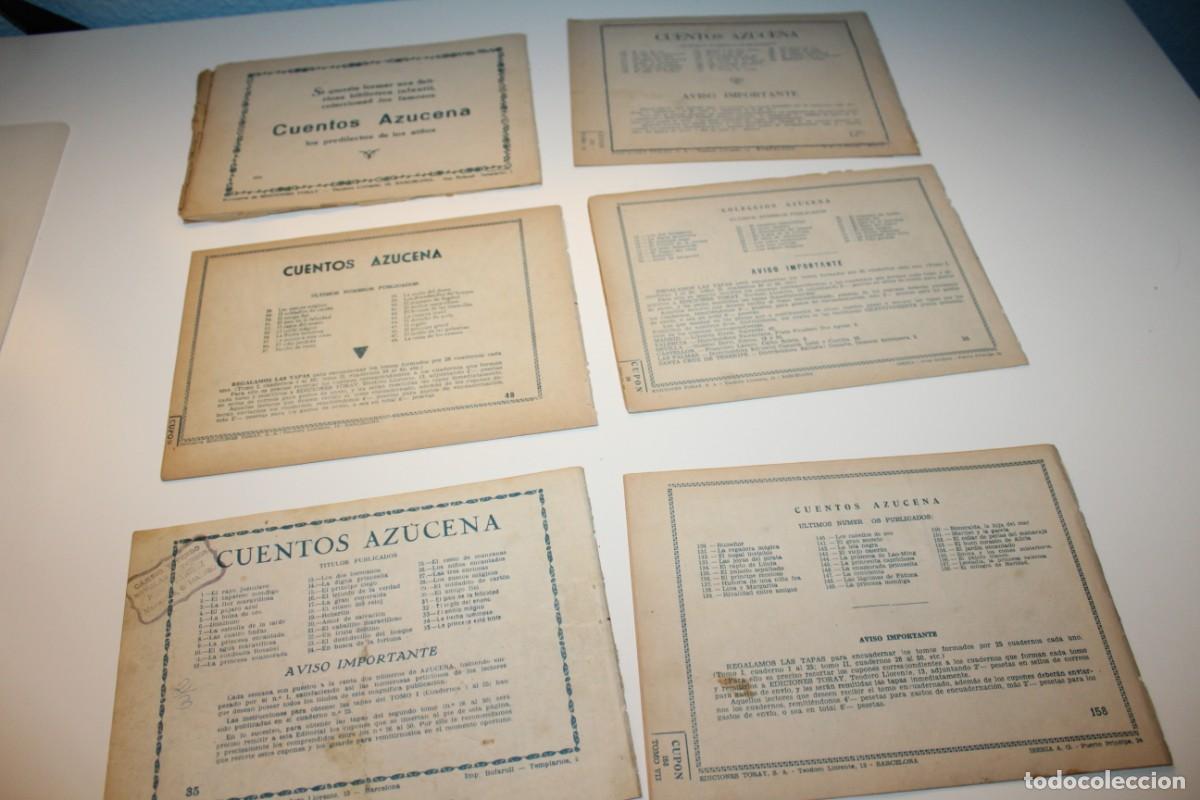 Tebeos: 49 CUENTOS AZUCENA - EDICIONES TORAY - Foto 8