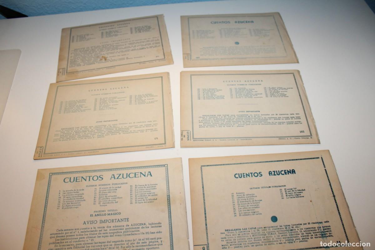 Tebeos: 49 CUENTOS AZUCENA - EDICIONES TORAY - Foto 12