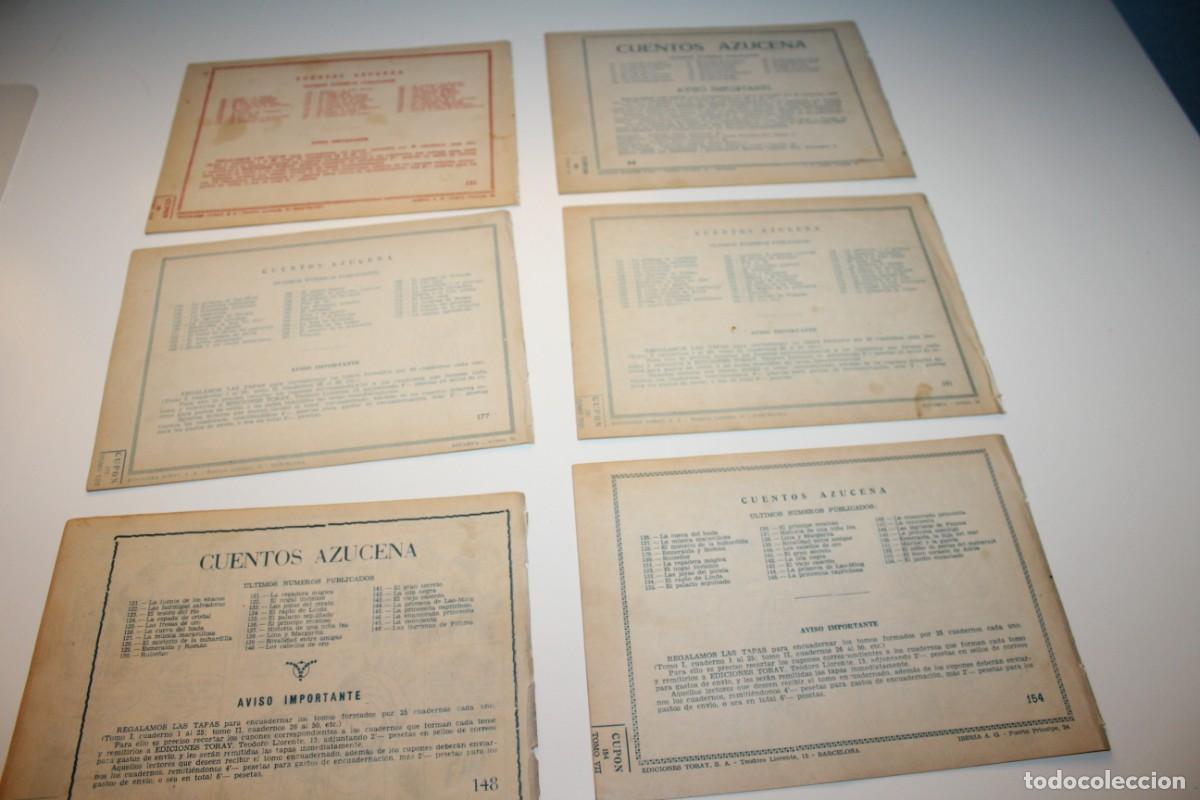 Tebeos: 49 CUENTOS AZUCENA - EDICIONES TORAY - Foto 18