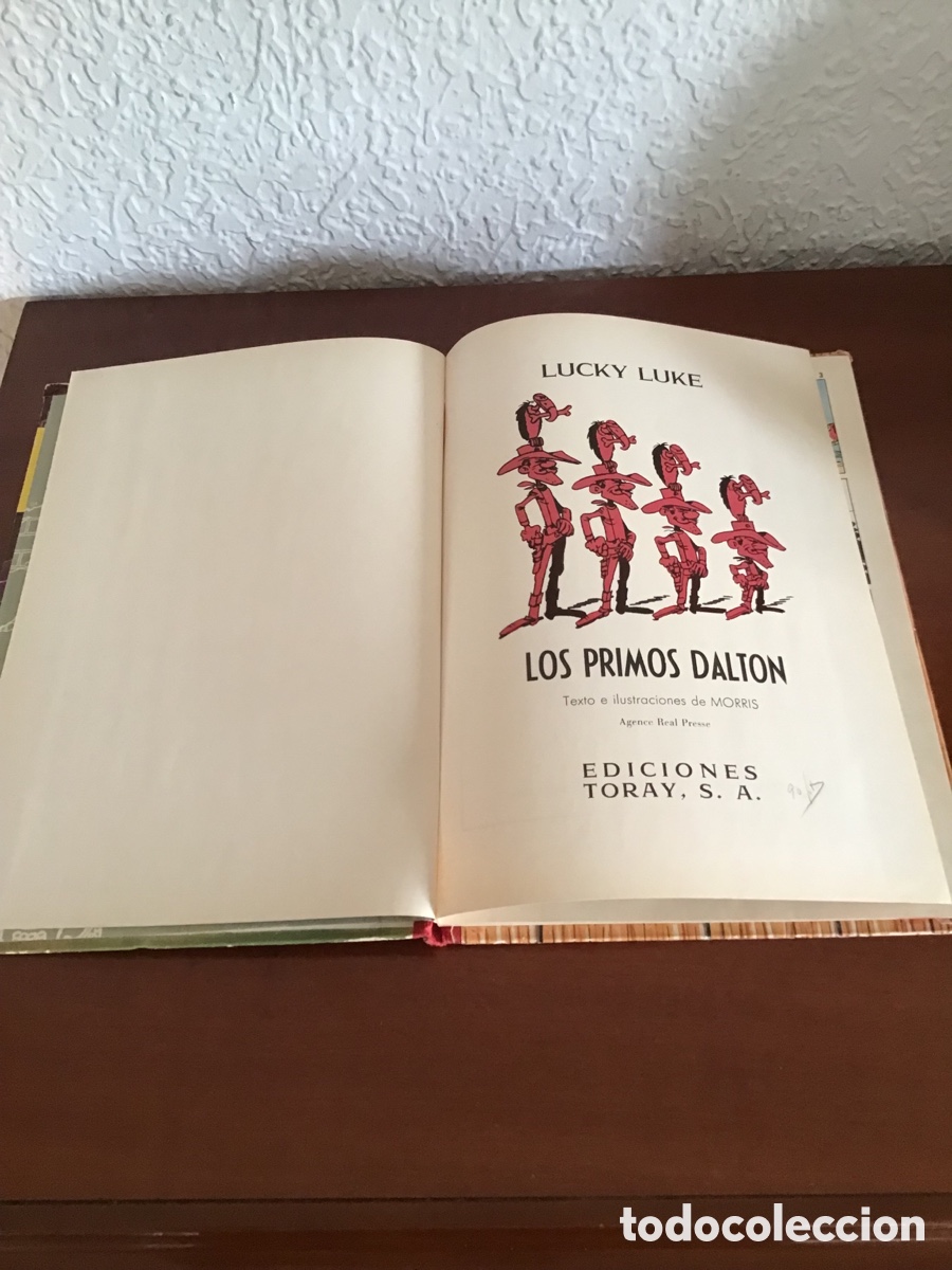 Tebeos: LUCKY LUKE-LOS PRIMOS DALTON-TORAY 1968 - Foto 5