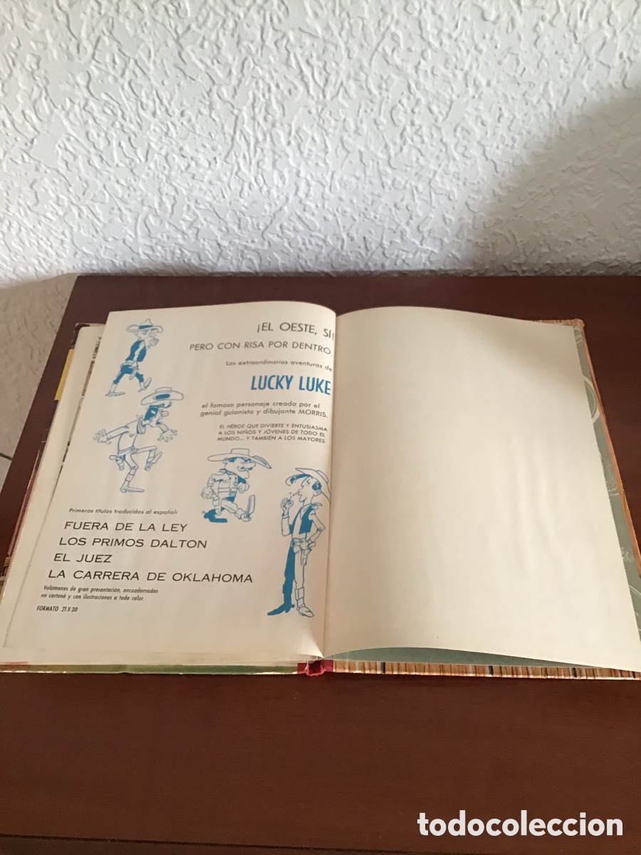 Tebeos: LUCKY LUKE-LOS PRIMOS DALTON-TORAY 1968 - Foto 7
