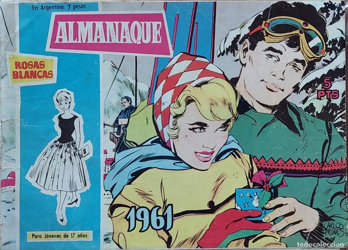 Tebeos: ALMANAQUE 1961 COLECCI&Oacute;N( ROSAS BLANCAS) de EDICIONES TORAY - Foto 1