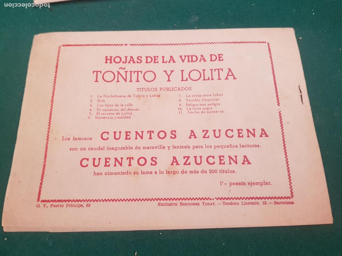 Tebeos: NOCHE DE TORMENTA (ORIGINAL ILUSTRADOR JAIME JUEZ) - Foto 2