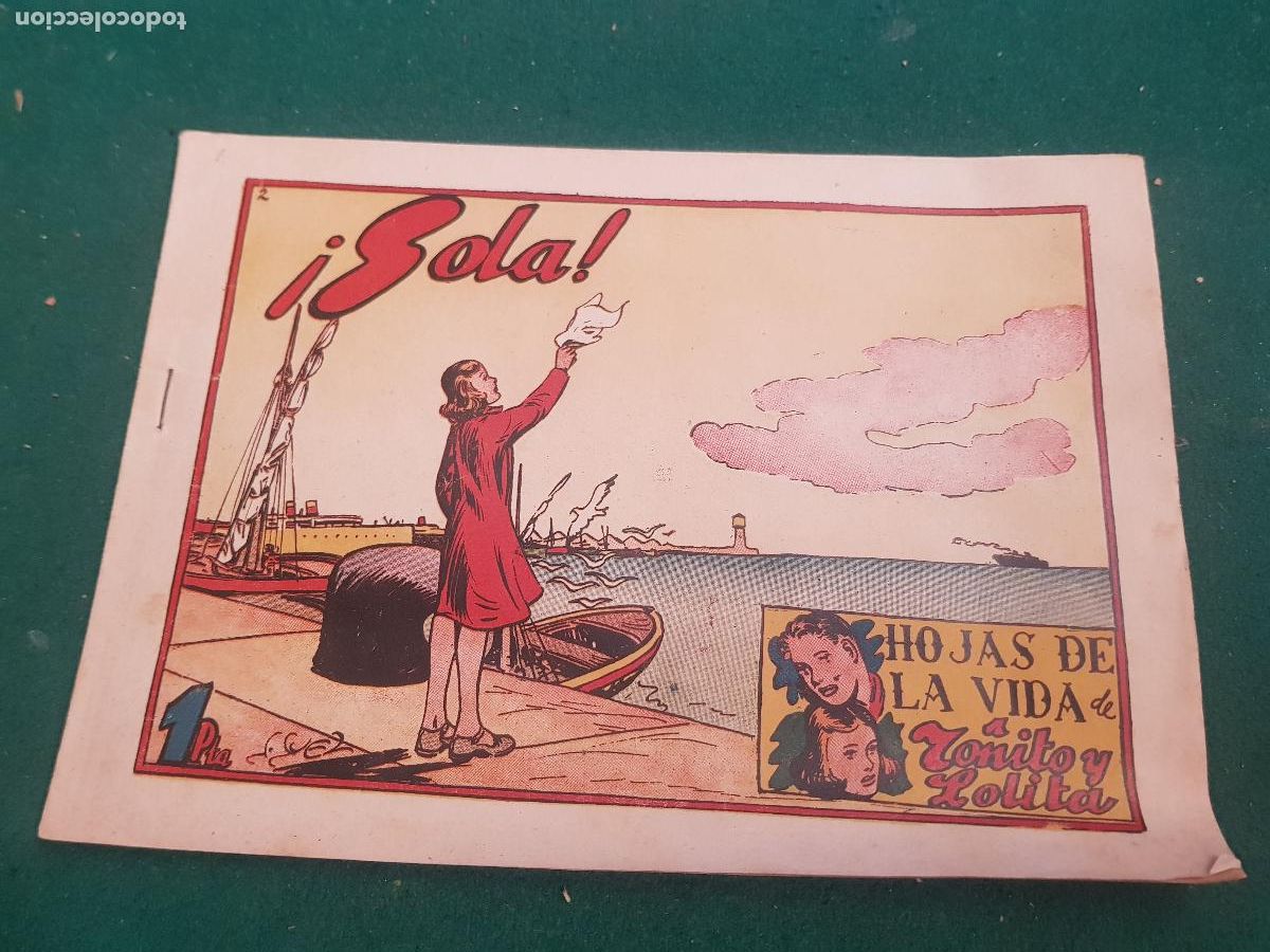 Tebeos: SOLA (ORIGINAL ILUSTRADOR JAIME JUEZ) - Foto 1