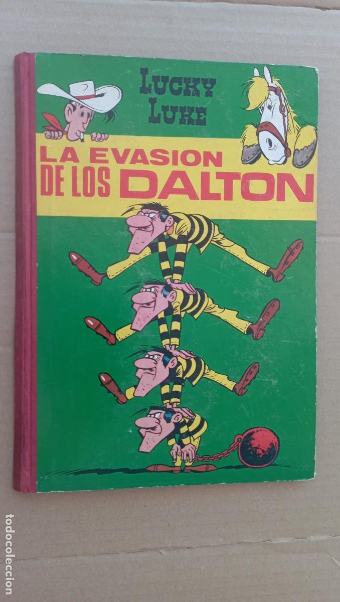 Tebeos: LUCKY LUKE - LA EVASI&Oacute;N DE LOS DALTON - EDICIONES TORAY 1969 - Foto 2