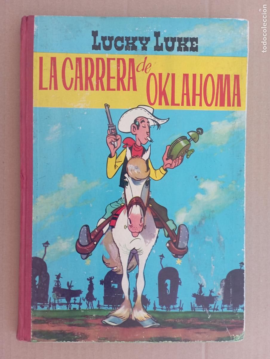 Tebeos: LUCKY LUKE - LA CARRERA DE OKLAHOMA - EDICIONES TORAY 1964 - Foto 2