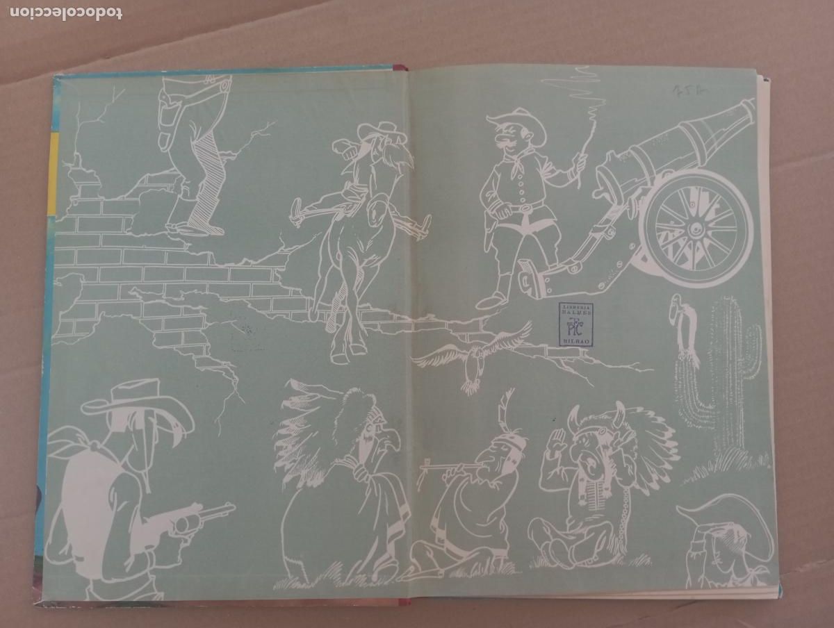 Tebeos: LUCKY LUKE - LA CARRERA DE OKLAHOMA - EDICIONES TORAY 1964 - Foto 5