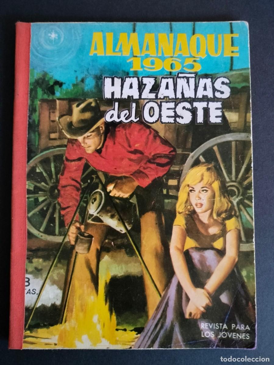 Tebeos: ALMANAQUE 1965 HAZA&Ntilde;AS DEL OESTE ORIGINAL DE &Eacute;POCA TORAY - Foto 1