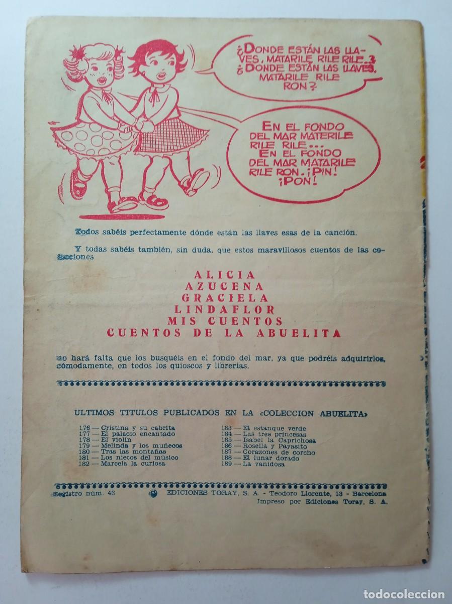 Tebeos: CUENTOS DE LA ABUELITA N&ordm; 189 LA VANIDOSA - EDICIONES TORAY - Foto 2