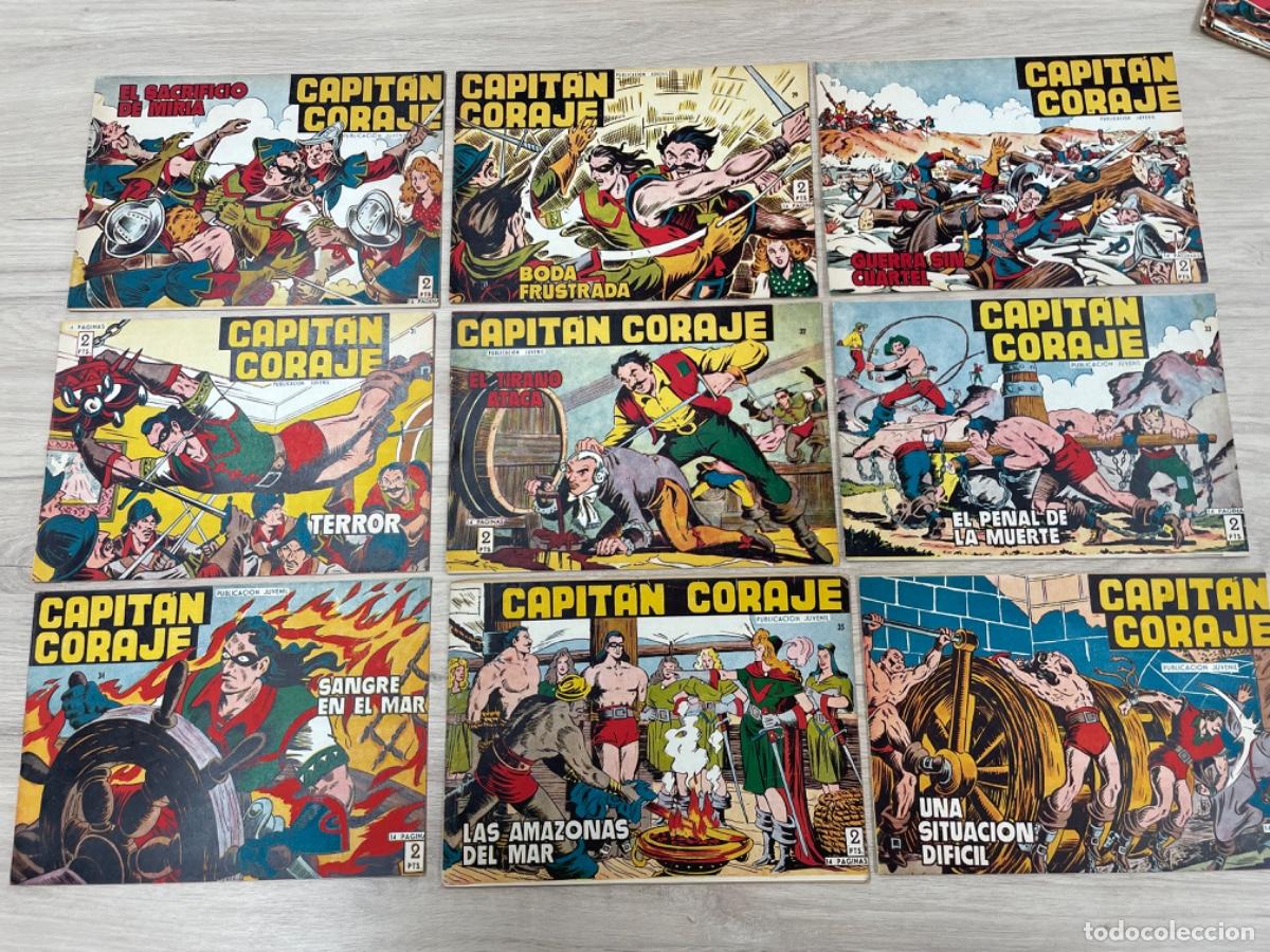 Tebeos: (A1) Capit&aacute;n Coraje - Completa 44 n&uacute;meros - Edt Toray 1958 - Foto 5