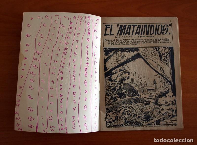 Tebeos: Haza&ntilde;as del Oeste - N&ordm; 31 El Mataindios - Ediciones Toray A&ntilde;o 1959 - Foto 2