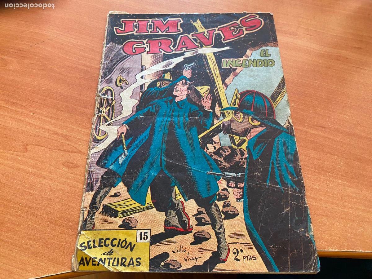 Tebeos: JIM GRAVES N&ordm; 15 EL INCENDIO (ORIGINAL TORAY) (COM3) - Foto 1