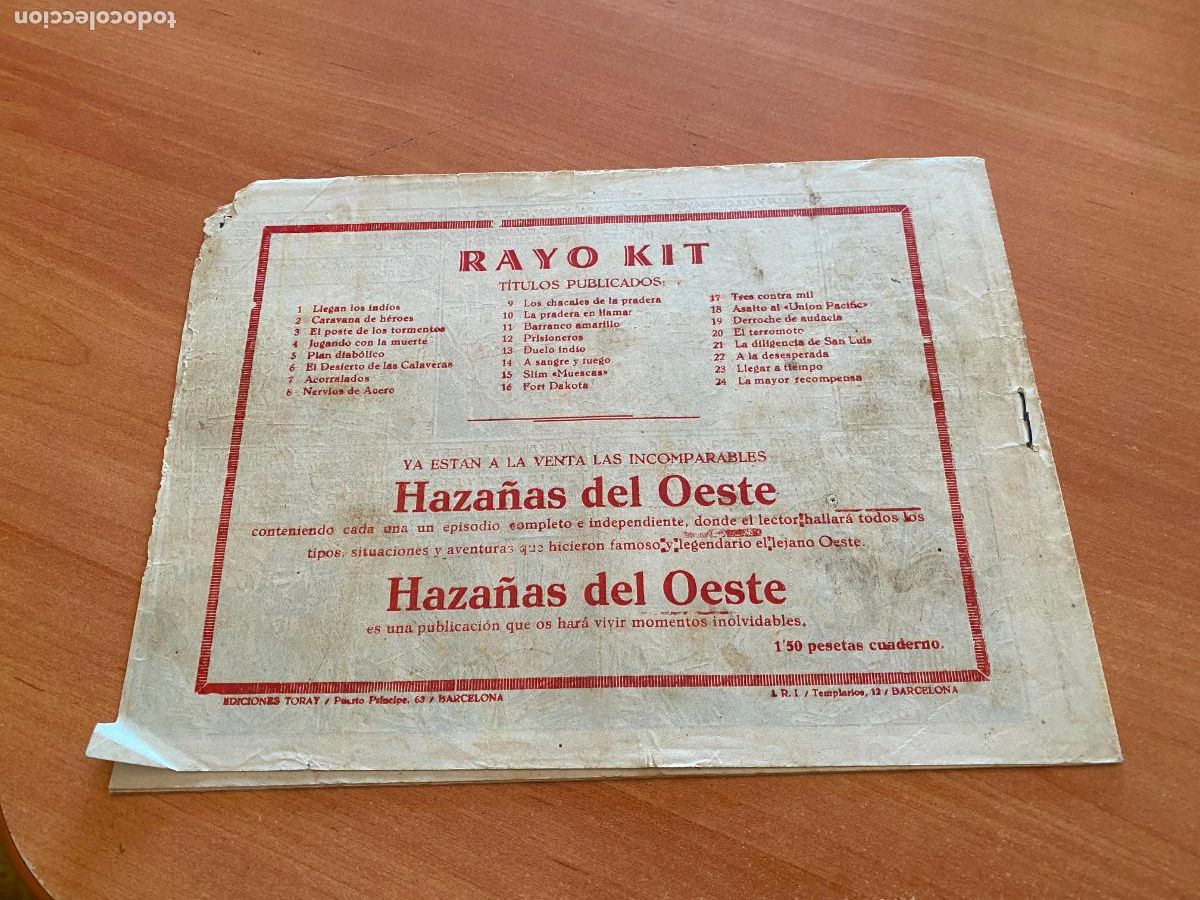 Tebeos: RAYO KIT N&ordm; 24 LA MAYOR RECOMPENSA (ORIGINAL TORAY) (COB193) - Foto 2