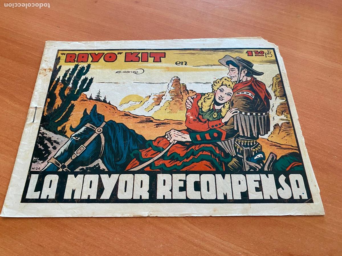 Tebeos: RAYO KIT N&ordm; 24 LA MAYOR RECOMPENSA (ORIGINAL TORAY) (COB193) - Foto 1