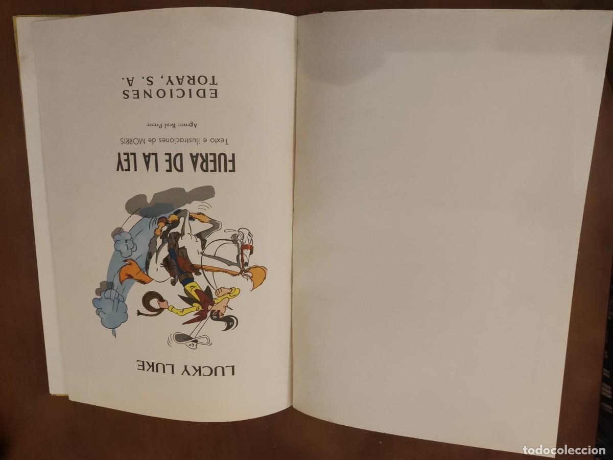 Tebeos: LUCKY LUKE FUERA DE LEY 1963 EDICIONES TORAY - Foto 9