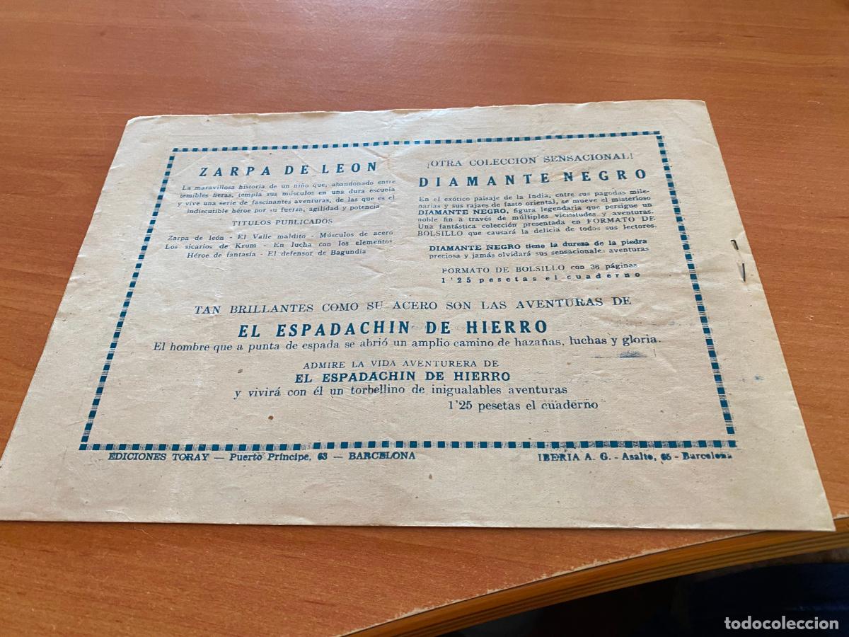 Tebeos: ZARPA DE LEON N&ordm; 7 EL DEFENSOR DE BAGUNDIA (ORIGINAL TORAY) (COB207) - Foto 2