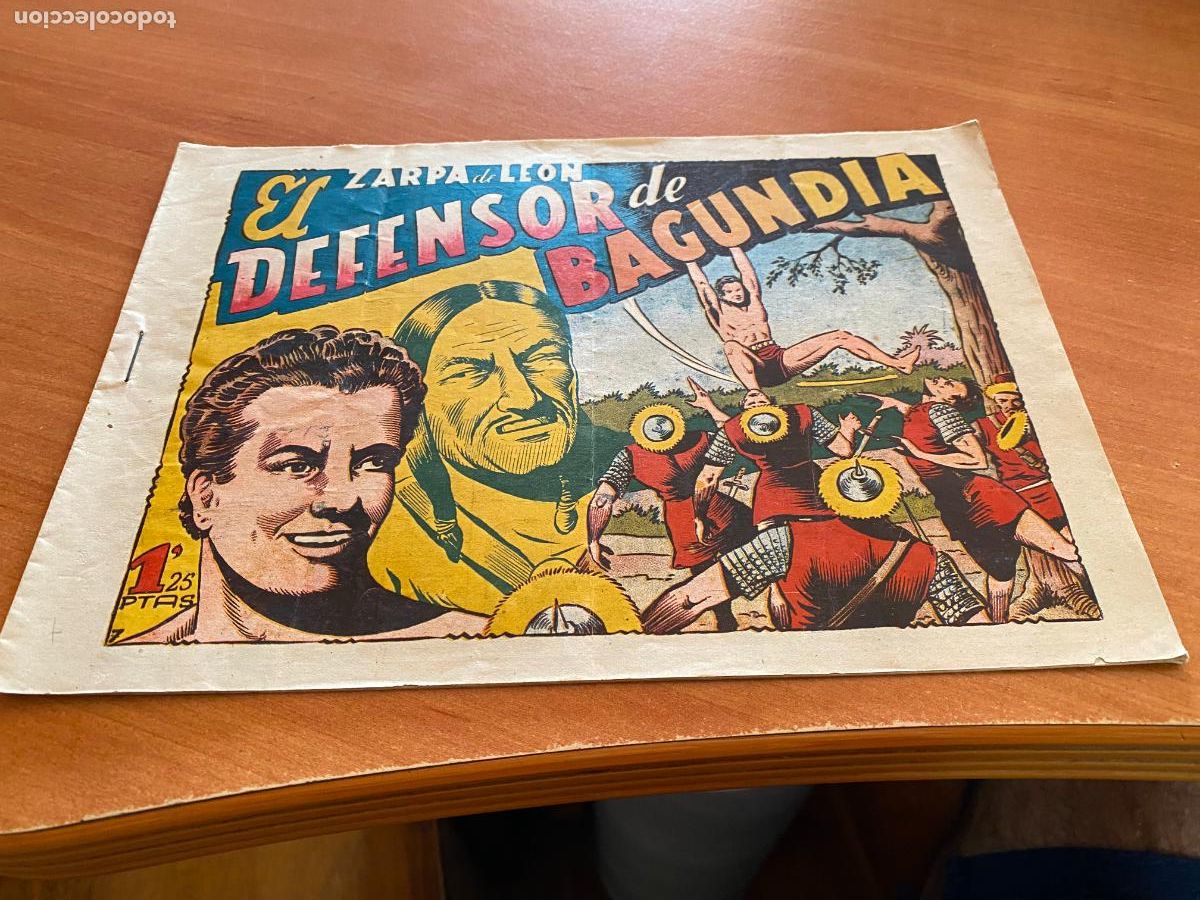 Tebeos: ZARPA DE LEON N&ordm; 7 EL DEFENSOR DE BAGUNDIA (ORIGINAL TORAY) (COB207) - Foto 1