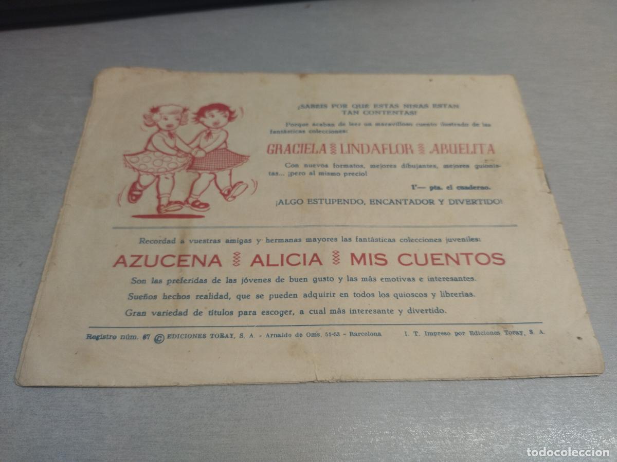 Tebeos: COLECCI&Oacute;N LINDAFLOR N&ordm; 152: LOS CABELLOS DE ESTER / TORAY ORIGINAL - Foto 2