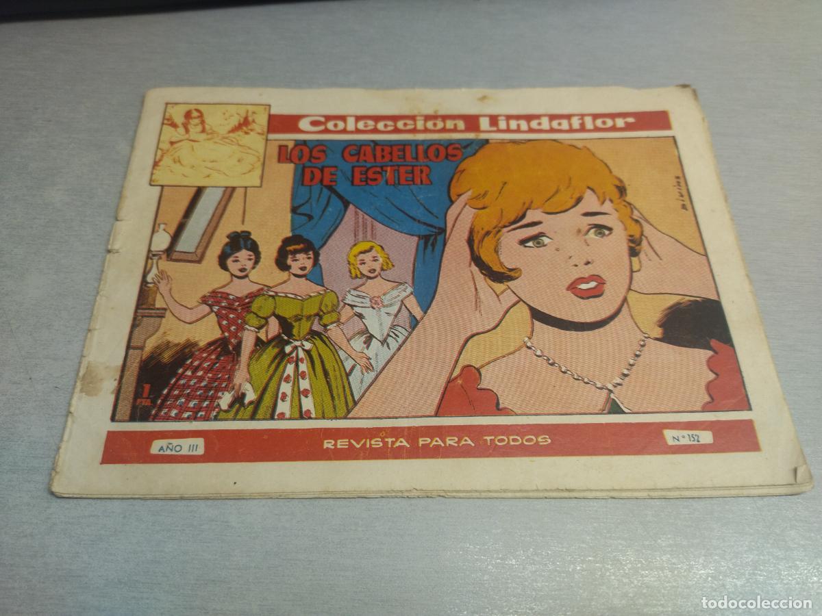 Tebeos: COLECCI&Oacute;N LINDAFLOR N&ordm; 152: LOS CABELLOS DE ESTER / TORAY ORIGINAL - Foto 1