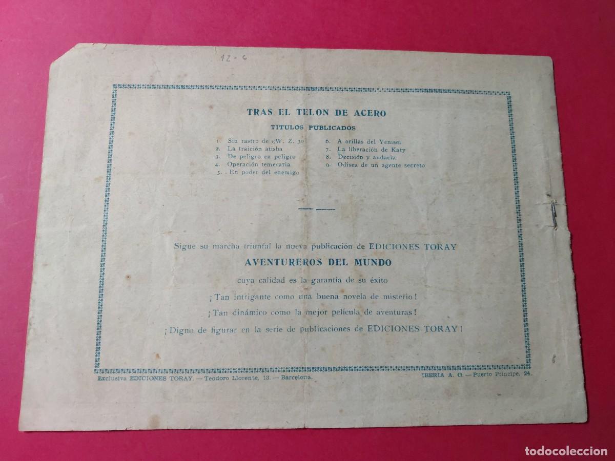 Tebeos: Tras el Telon de Acero n&ordm; 9 Ediciones Toray 1952 - Foto 2