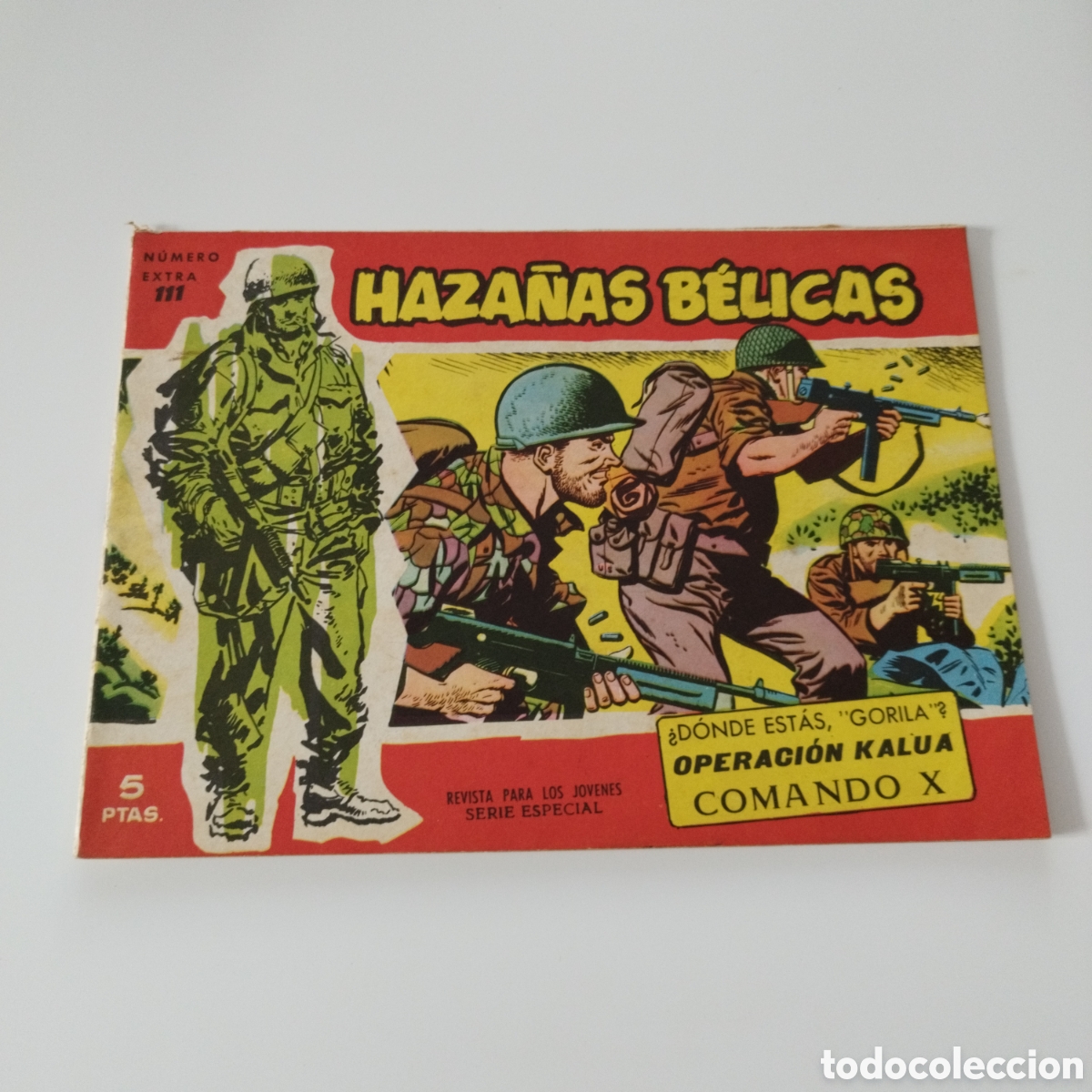 Tebeos: HAZA&Ntilde;AS BELICAS ROJAS / # 111 / NUMERO EXTRA / ED. TORAY