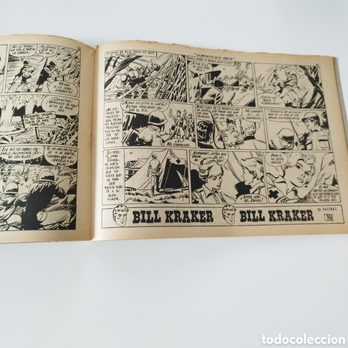 Tebeos: HAZA&Ntilde;AS BELICAS ROJAS / # 15 / ED. TORAY - Foto 2