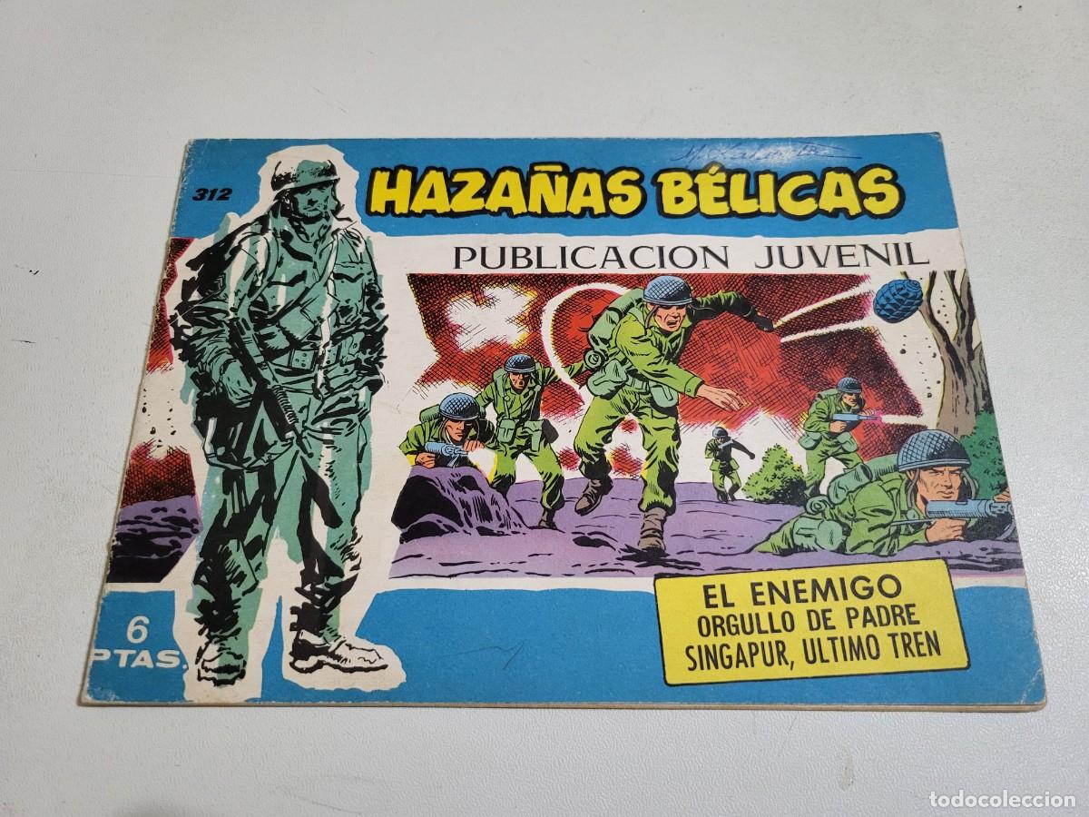 Tebeos: Haza&ntilde;as B&eacute;licas, N&ordm; 312, Ediciones Toray. Bolsa 1. - Foto 1
