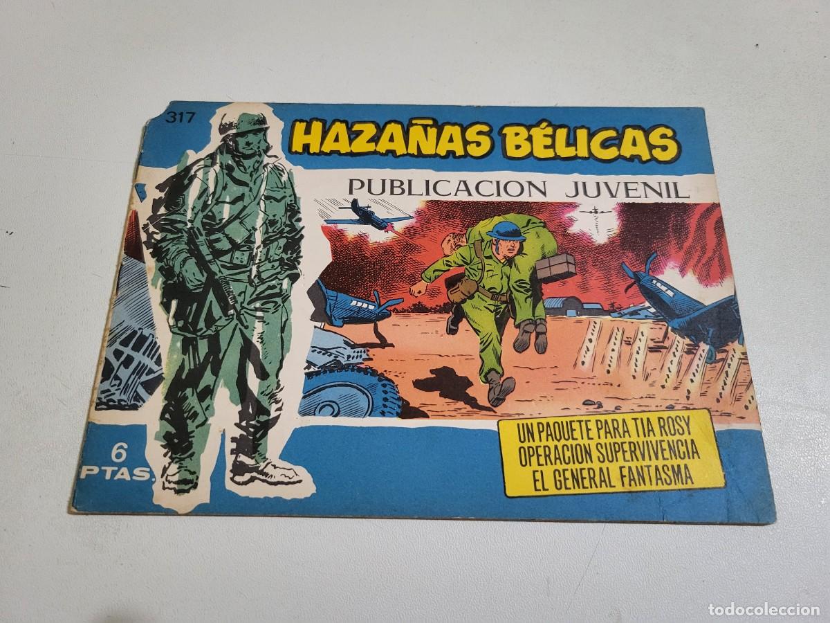 Tebeos: Haza&ntilde;as B&eacute;licas, N&ordm; 317, Ediciones Toray. Bolsa 2. - Foto 1