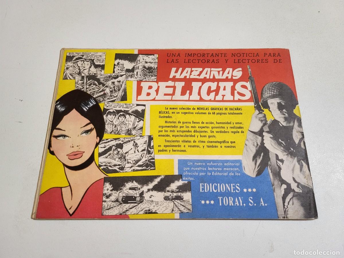 Tebeos: Haza&ntilde;as B&eacute;licas, N&ordm; 17, Ediciones Toray. Bolsa 3. - Foto 2