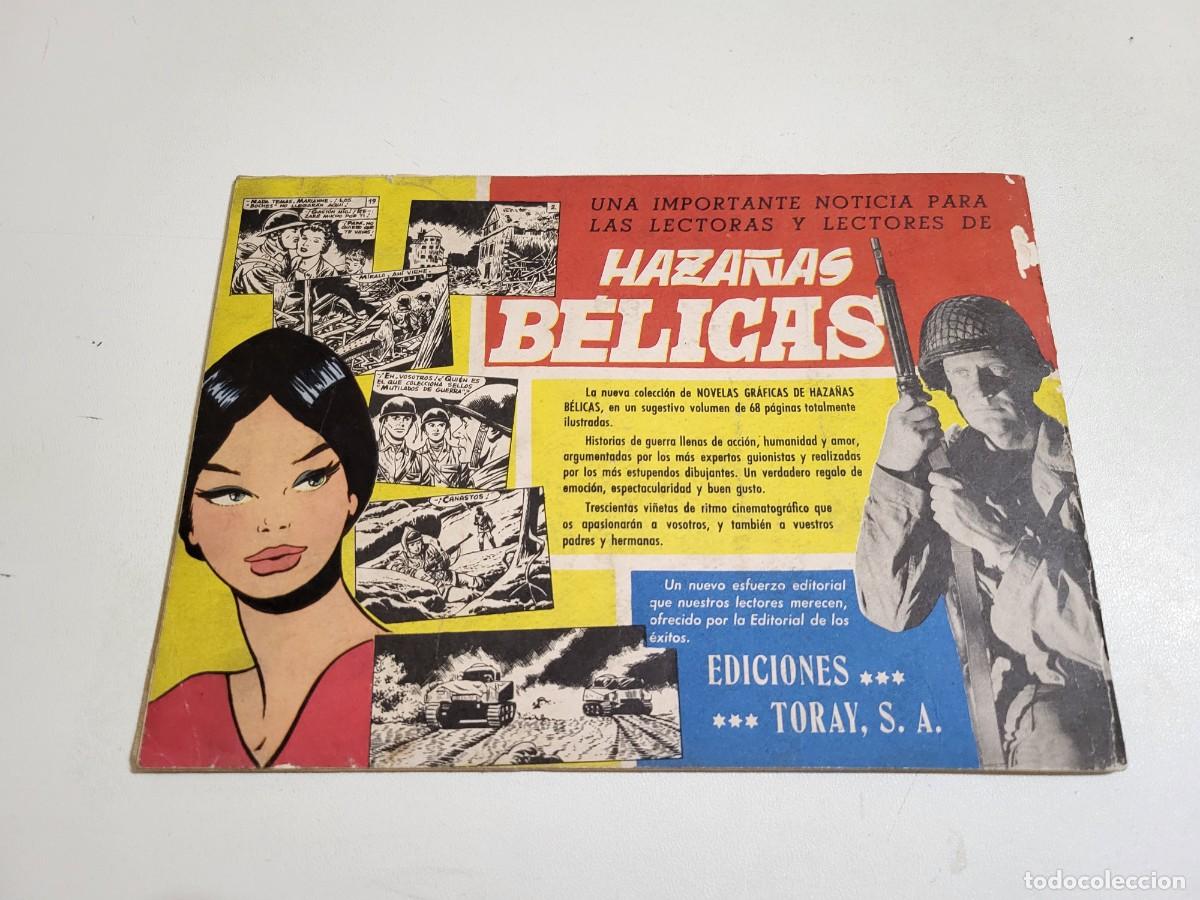Tebeos: Haza&ntilde;as B&eacute;licas, N&ordm; 16, Ediciones Toray. Bolsa 4. - Foto 2