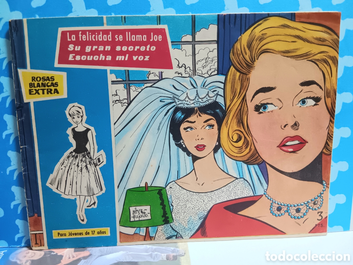 Tebeos: TEBEOS-COMICS CANDY ● ROSAS BLANCAS EXTRA 10 ● TORAY 1958 ● UU99 X0224 ● - Foto 1