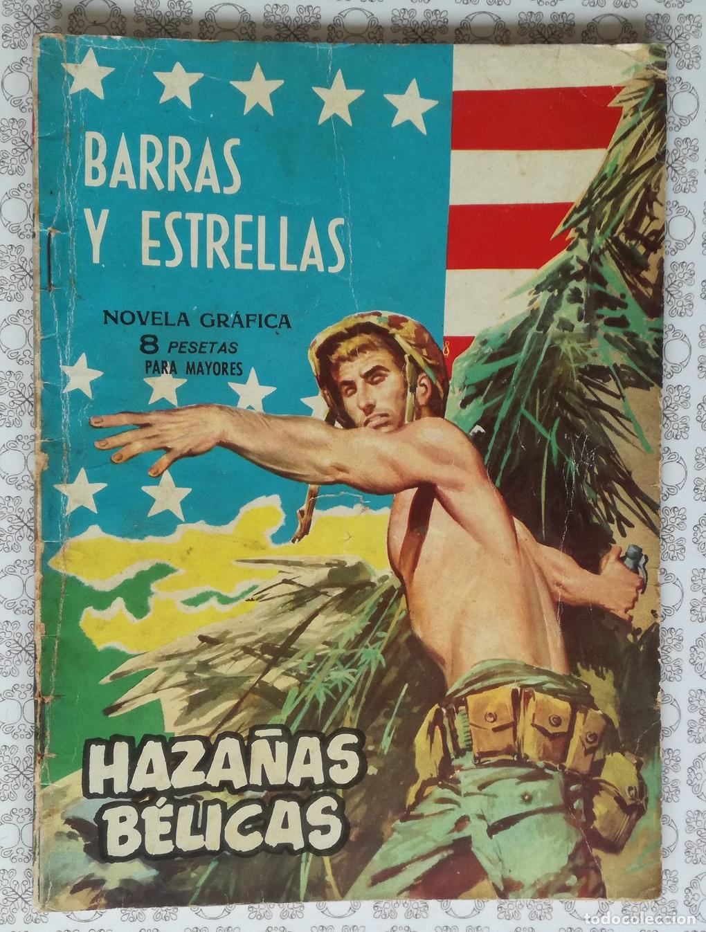 Tebeos: Comic Haza&ntilde;as belicas, n&ordm; 41: Barras y estrellas; Ediciones Toray - Foto 1