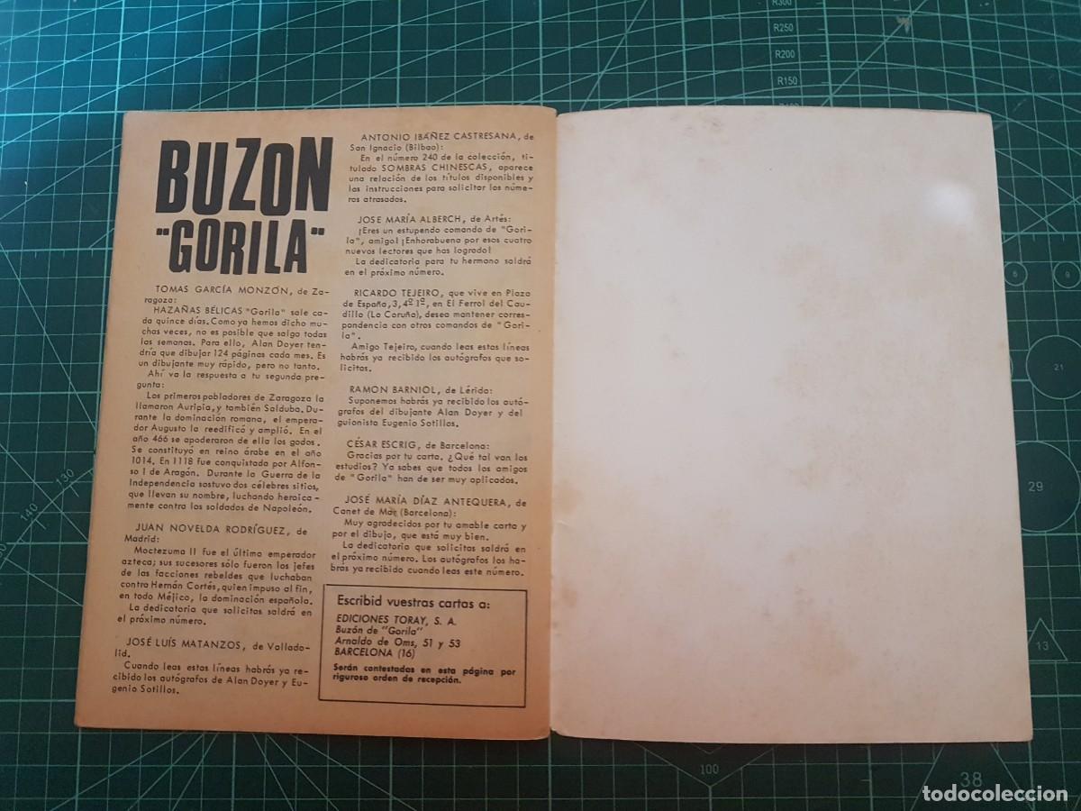 Tebeos: Haza&ntilde;as B&eacute;licas, (Gorila) N&ordm; 243, Toray. - Foto 4