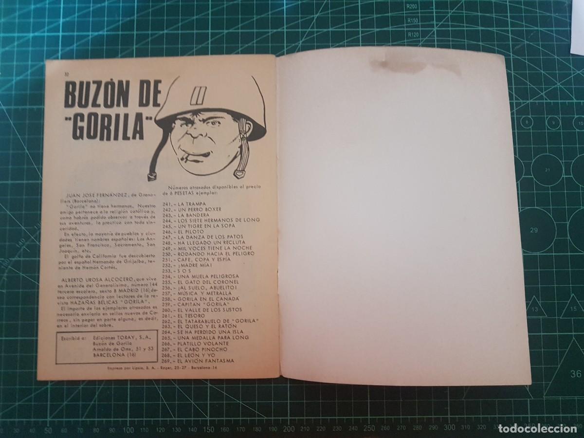 Tebeos: Haza&ntilde;as B&eacute;licas, (Gorila) N&ordm; 269, Toray. - Foto 3