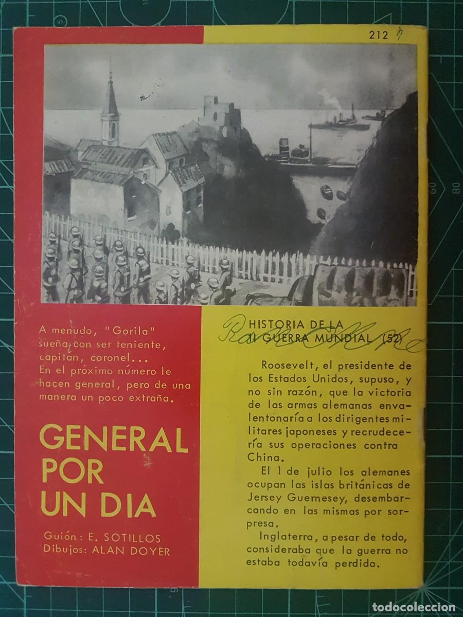 Tebeos: Haza&ntilde;as B&eacute;licas, (Gorila) N&ordm; 212, Toray. - Foto 2