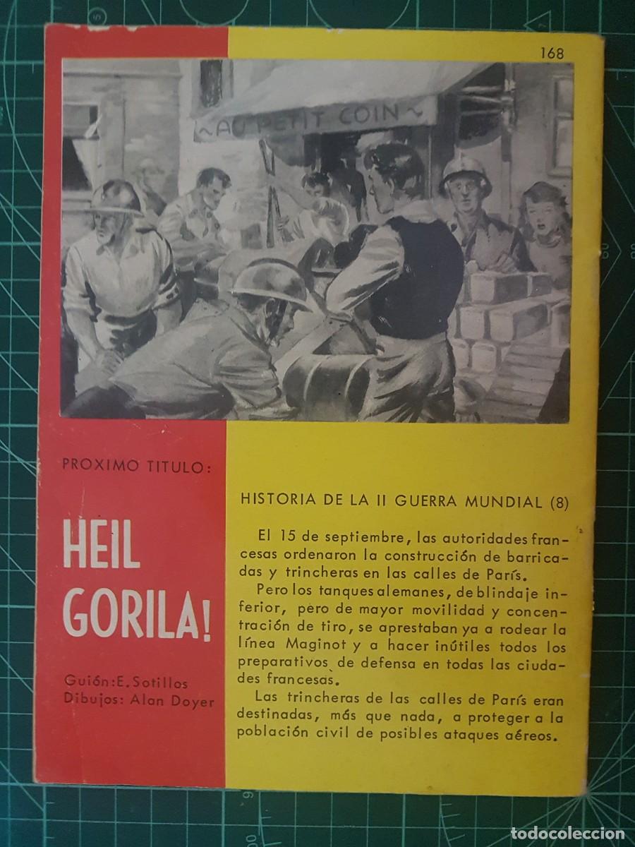 Tebeos: Haza&ntilde;as B&eacute;licas, (Gorila) N&ordm; 168, Toray. - Foto 2