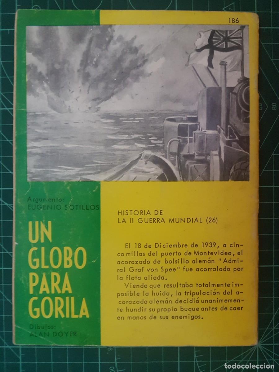 Tebeos: Haza&ntilde;as B&eacute;licas, (Gorila) N&ordm; 186, Toray. - Foto 2