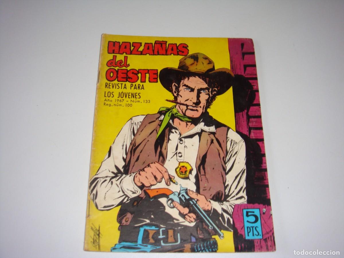 Tebeos: HAZA&Ntilde;AS DEL OESTE N&ordm; 133 A&Ntilde;O 1967 EDICIONES TORAY - Foto 1