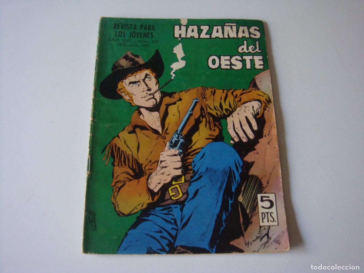 Tebeos: HAZA&Ntilde;AS DEL OESTE N&ordm; 137 A&Ntilde;O 1967 EDICIONES TORAY - Foto 1