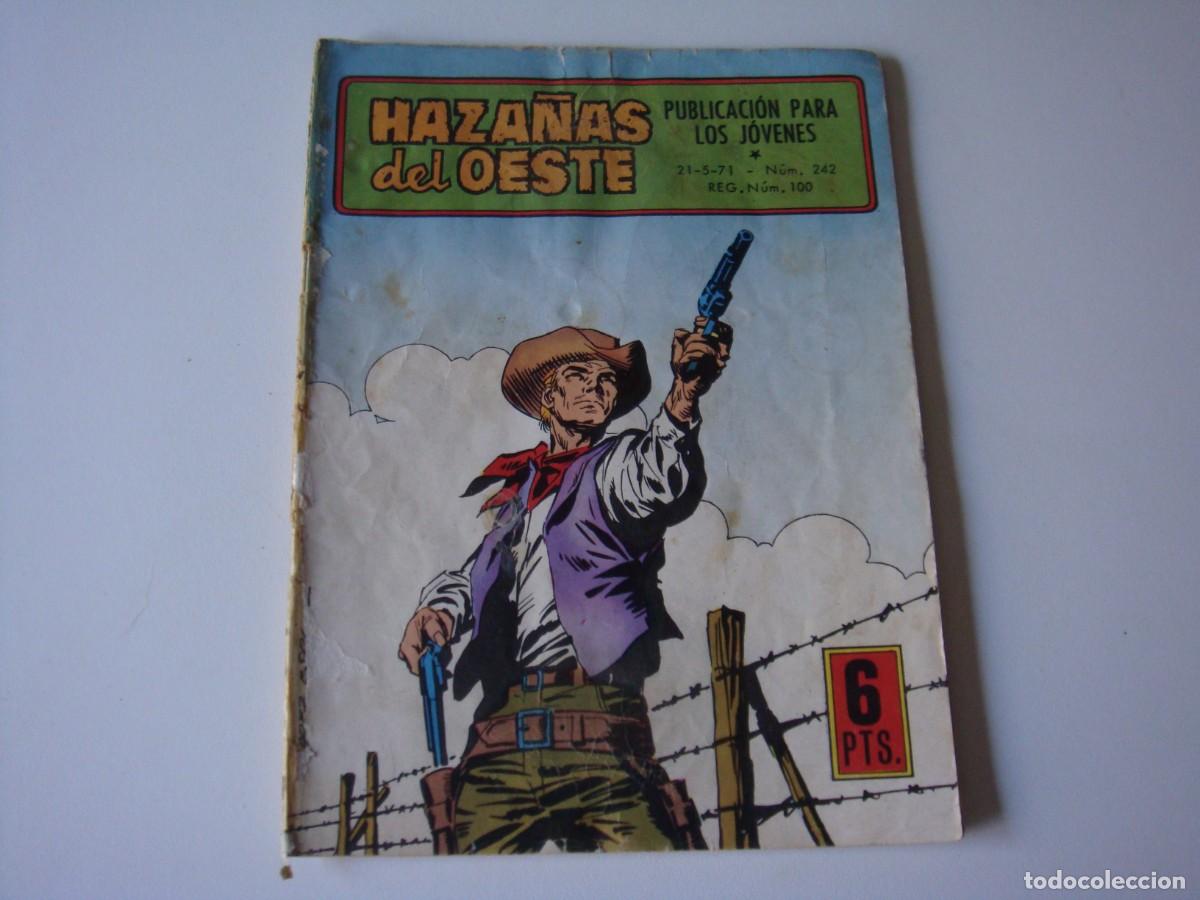 Tebeos: HAZA&Ntilde;AS DEL OESTE N&ordm; 242 A&Ntilde;O 1971 EDICIONES TORAY - Foto 1