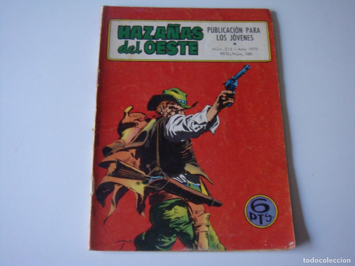 Tebeos: HAZA&Ntilde;AS DEL OESTE N&ordm; 215 A&Ntilde;O 1970 EDICIONES TORAY - Foto 1