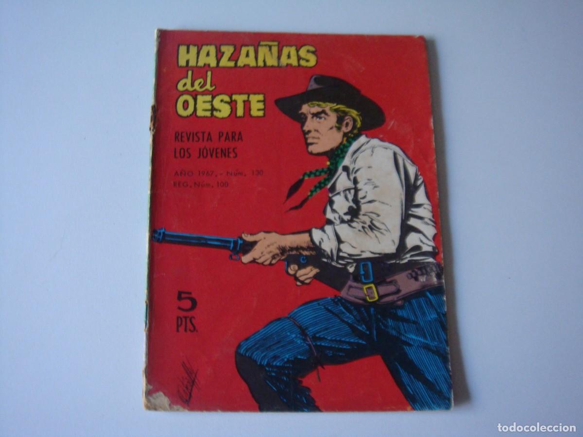 Tebeos: HAZA&Ntilde;AS DEL OESTE N&ordm; 130 A&Ntilde;O 1967 EDICIONES TORAY - Foto 1