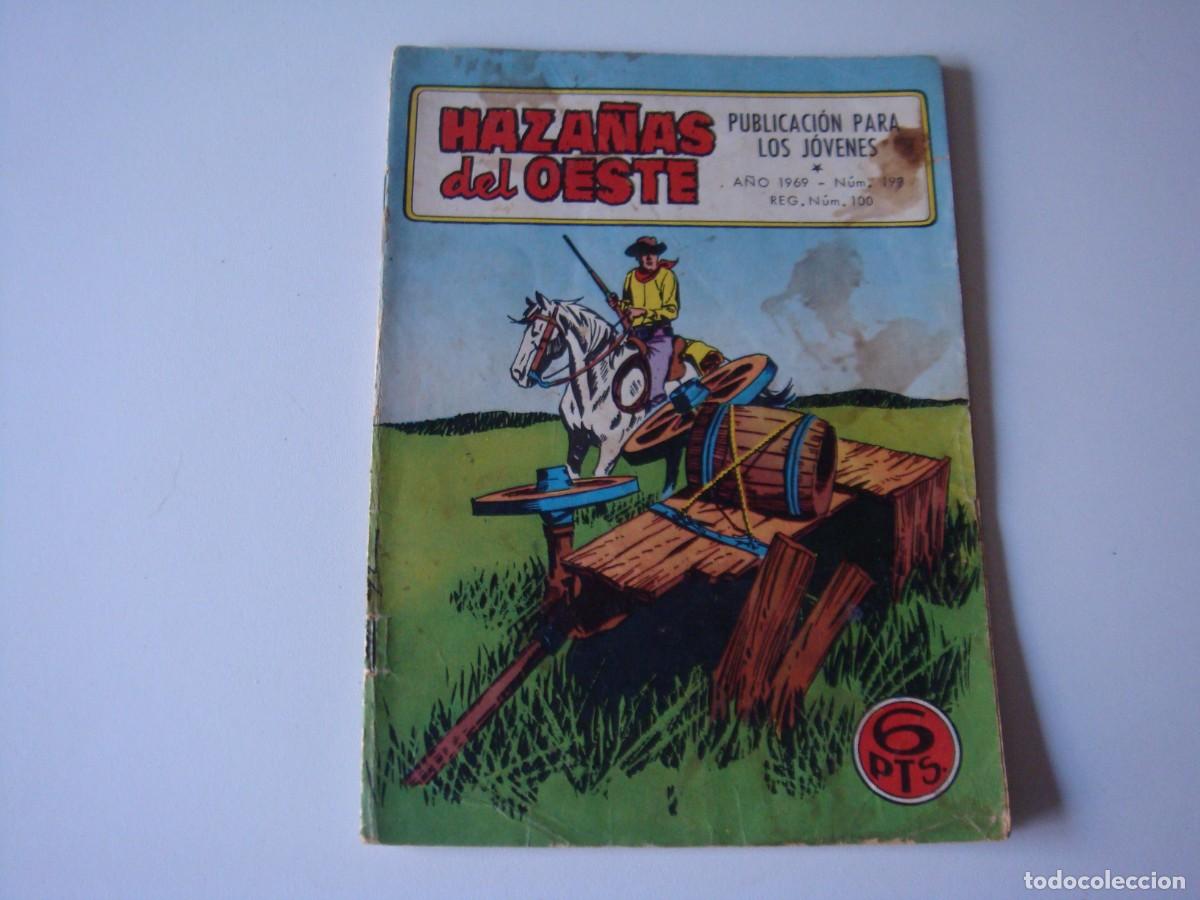 Tebeos: HAZA&Ntilde;AS DEL OESTE N&ordm; 199 A&Ntilde;O 1969 EDICIONES TORAY - Foto 1