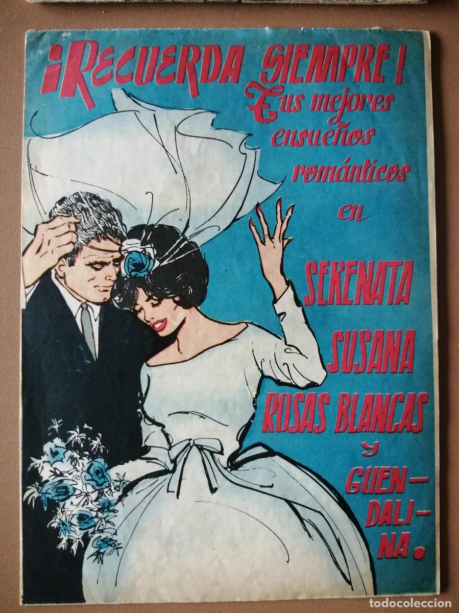 Tebeos: 5 TEBEOS ROSAS BLANCAS - Foto 2