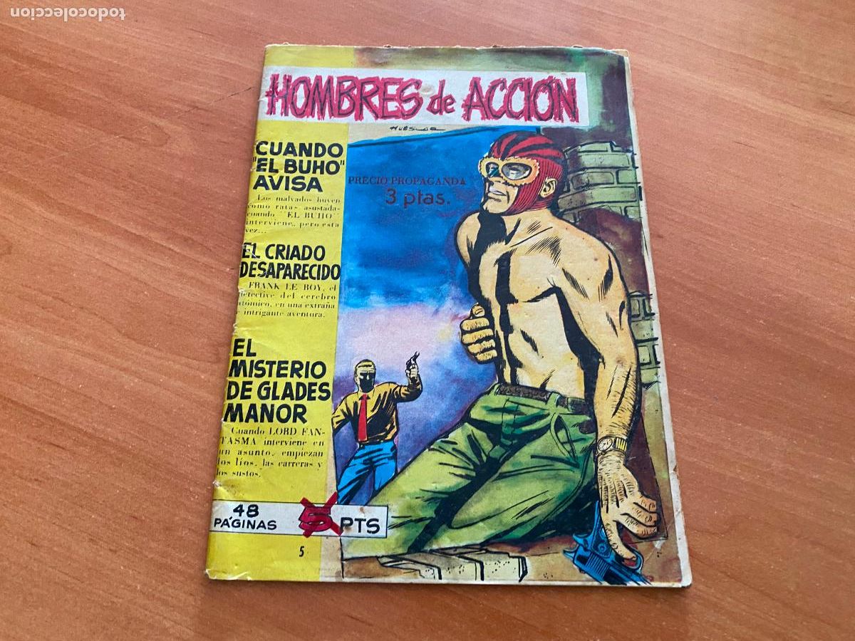 Tebeos: HOMBRES DE ACCION N&ordm; 5 (ORIGINAL TORAY) (COM12) - Foto 1