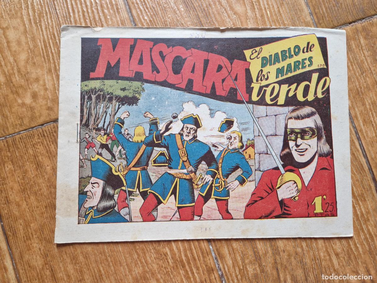 Tebeos: EL DIABLO DE LOS MARES N&ordm; 57 EDICIONES TORAY 1947 ORIGINAL - Foto 1